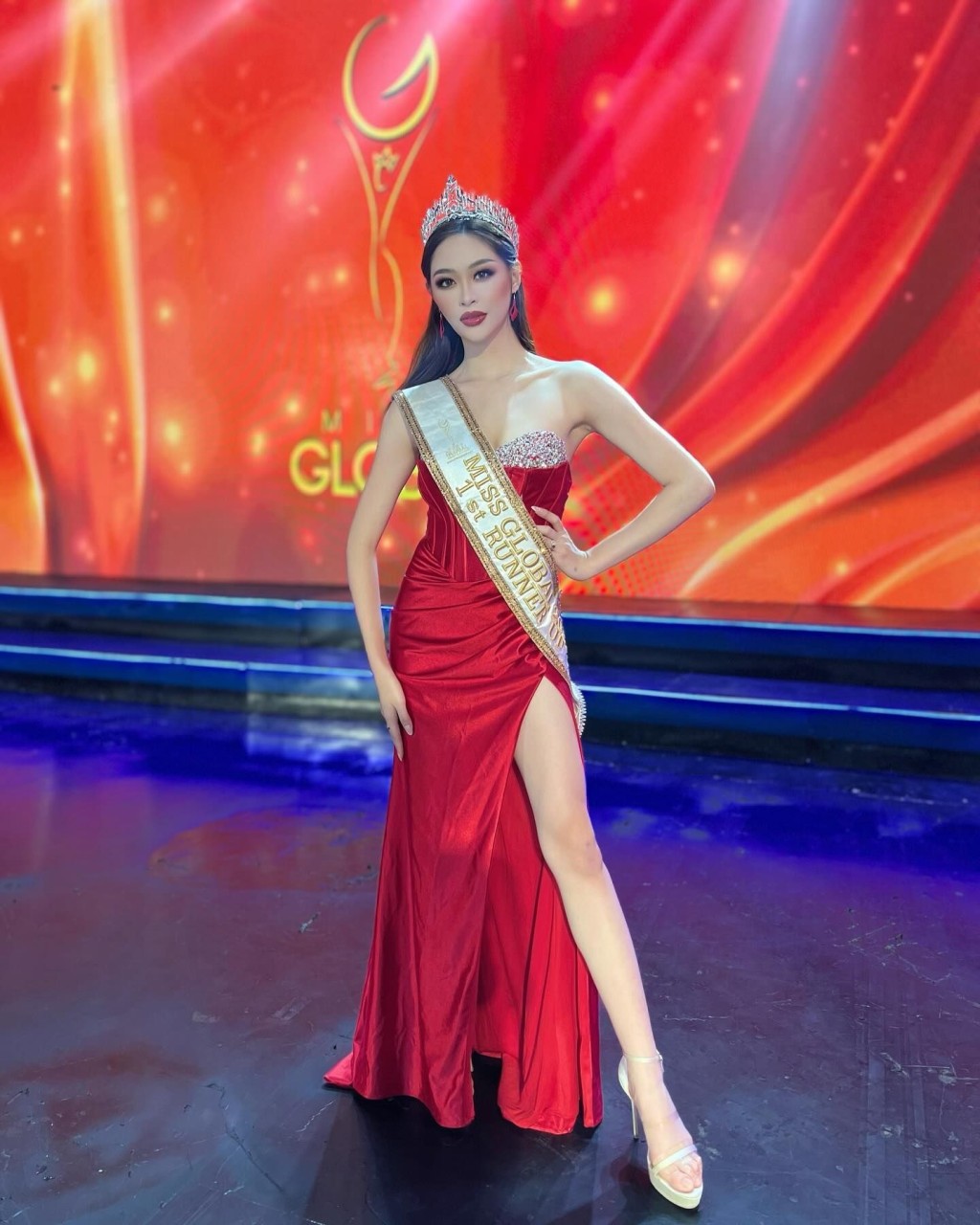馬來西亞女星林雪卉是Miss Global 2021/2022（世界環球國際小姐）第二名。
