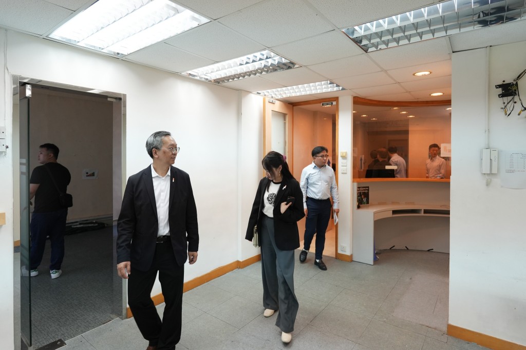 戴尚誠聯同團隊在上星期三舉辦實地視察活動。何永賢FB