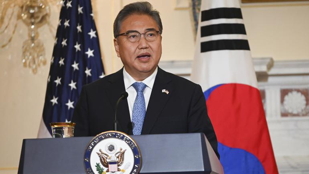 南韓外長朴振周二將會同國務委員兼外長王毅在青島舉行會談。AP圖