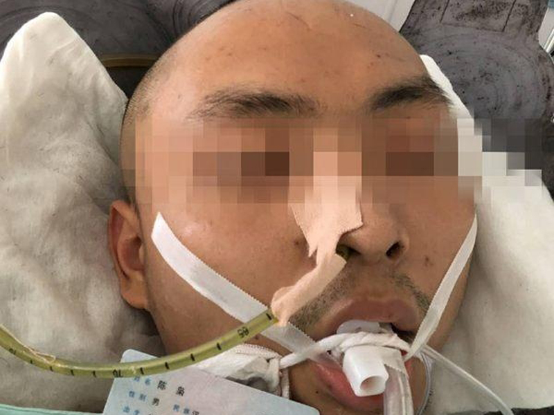 陳梟家人面對巨額醫療費束手無策，於是發起網絡眾籌上籌款。(網圖)