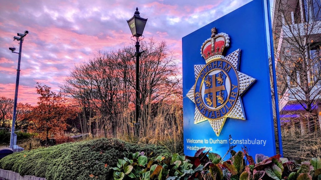 英國達勒姆警局接報後立刻聯絡加拿大警方,報警女子順利獲救。資料圖片