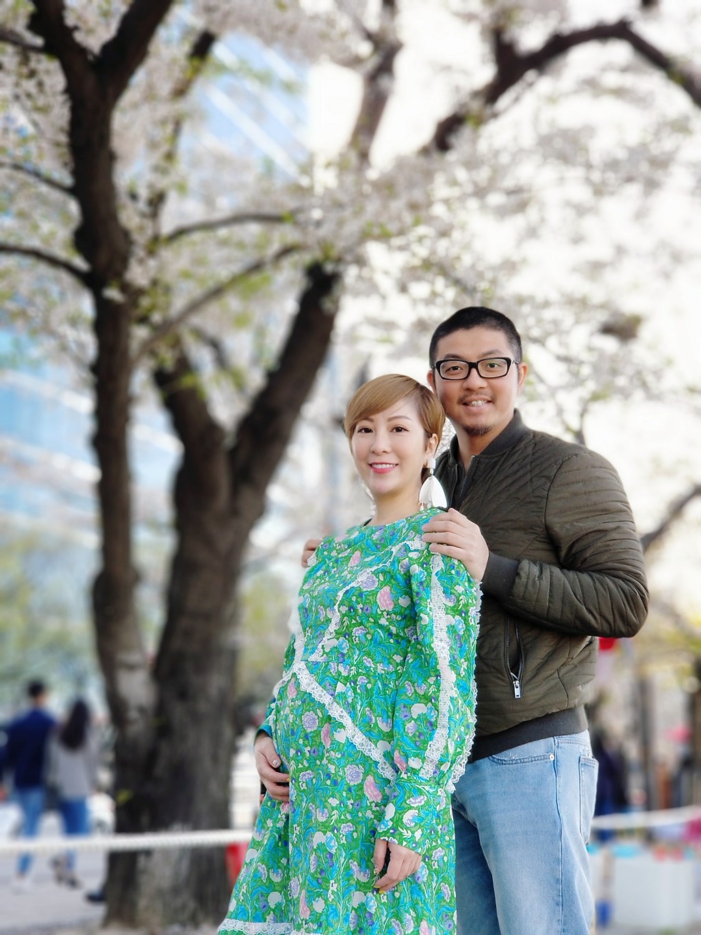 利嘉兒與丈夫結婚8年，終在2018年宣布懷孕！