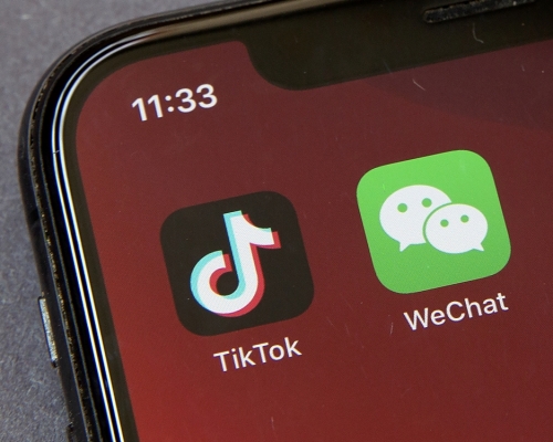 美國商務部將撤銷對中國社交應用程式抖音海外版TikTok。AP資料圖片
