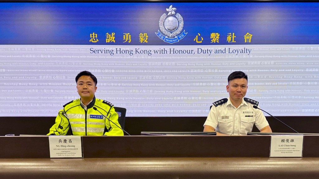 警方講述香港高爾夫球公開賽人流管制及交通安排。