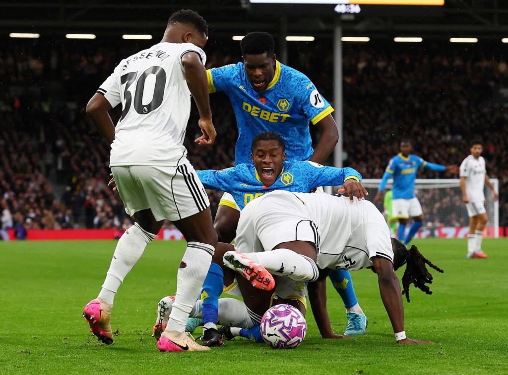 狼隊昨日以0：3不敵富咸。路透社