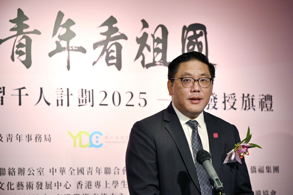 民政及青年事務局副局長梁宏正。蘇正謙攝