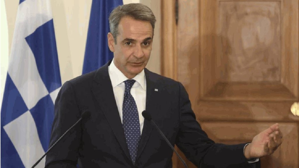 希臘總理米佐塔基斯（Kyriakos Mitsotakis）。