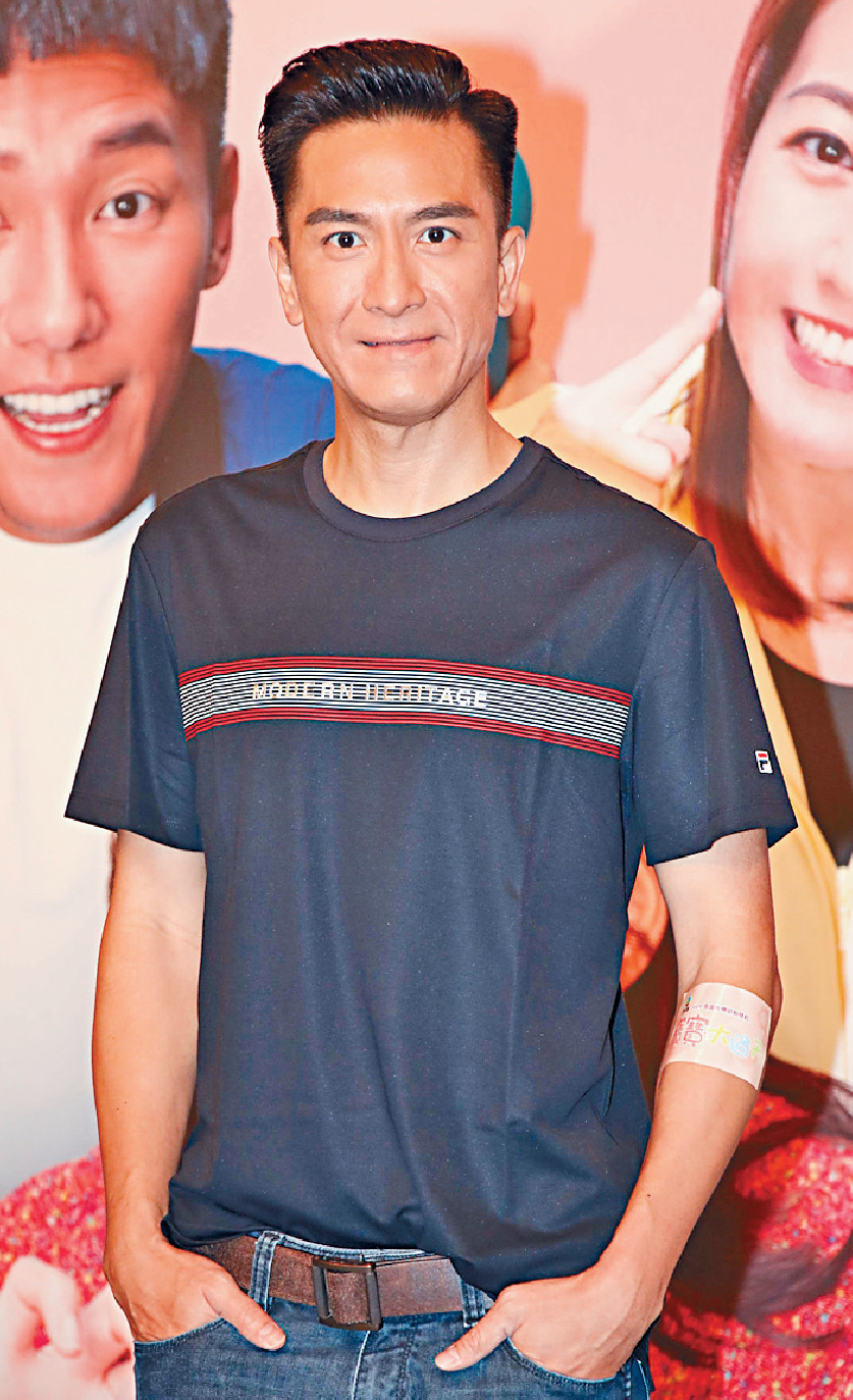 ■馬國明近日忙於操肌，但效果不佳。
