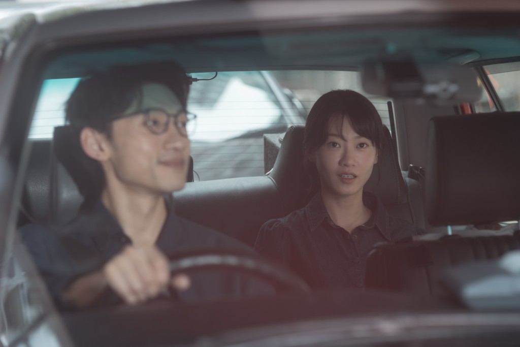 陈湛文在剧中饰演的士司机。
