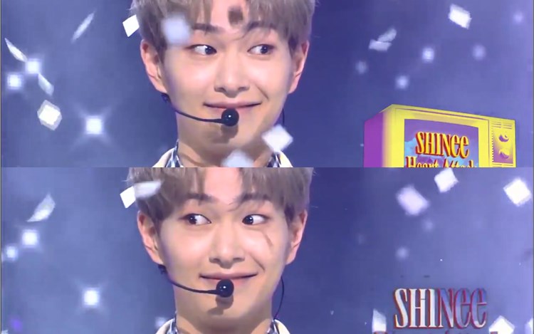 SHINee队长温流日前在结尾特写眼仔碌碌周围望。