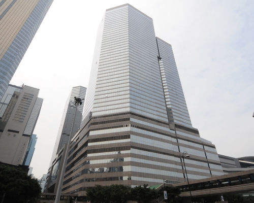 會展廣場辦公室大樓。 資料圖片