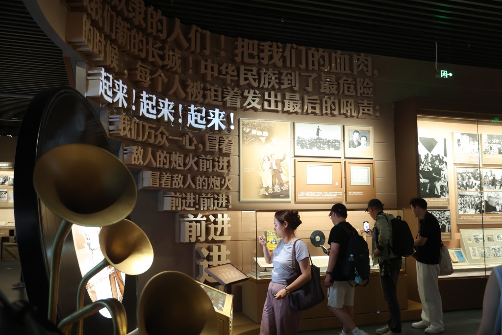 中国人民抗日战争纪念馆。中新社 中国人民抗日战争纪念馆。中新社