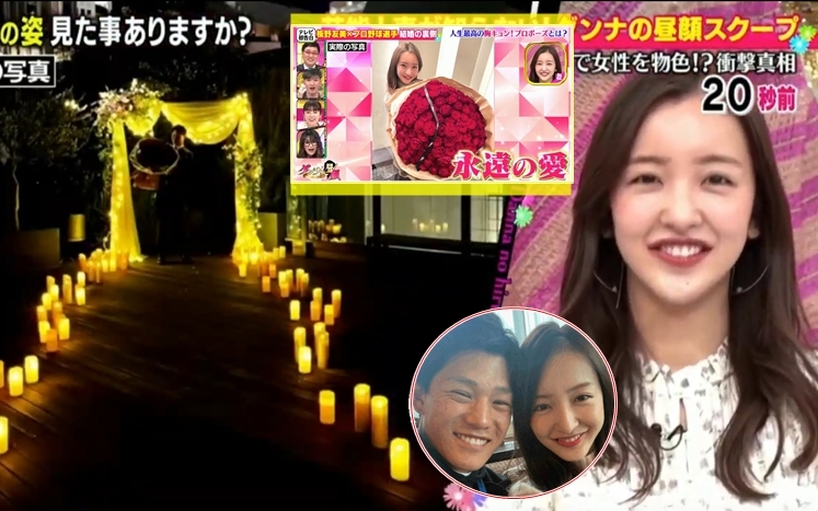 友美在節目中冧笑大爆老公的浪漫求婚過程。