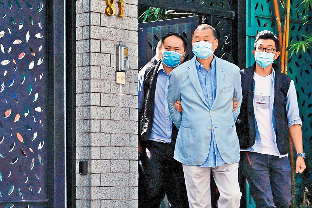 黎智英與《蘋果日報》三間相關公司涉串謀勾結外國勢力案，昨第70日審訊。