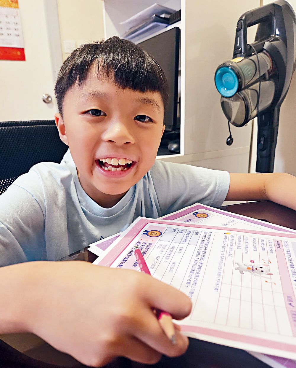 中華基督教會協和小學（長沙灣）三年級Mason表示︰「很多同學都有打機，想買更多裝備及道具就要課金。做完工作紙後，我對課金會更加謹慎，因不想亂花媽媽金錢。」