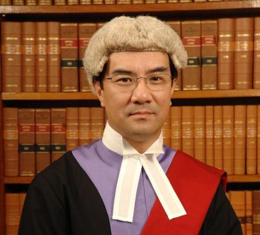法官陳慶偉。網上圖片