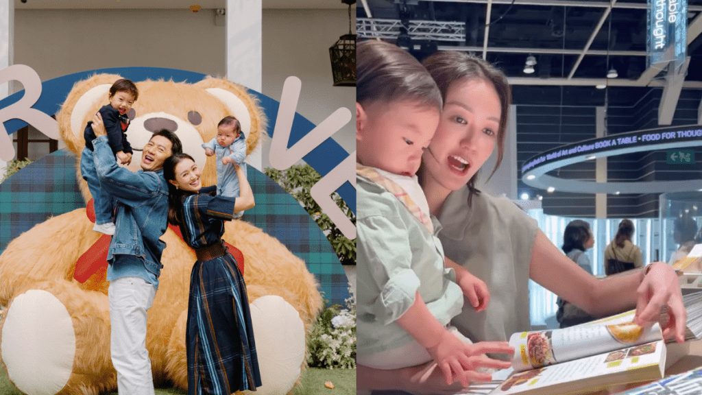 袁伟豪老婆育儿再掀争议  张宝儿用广东话教大仔读英文绘本  竟引网民激辩教育手法