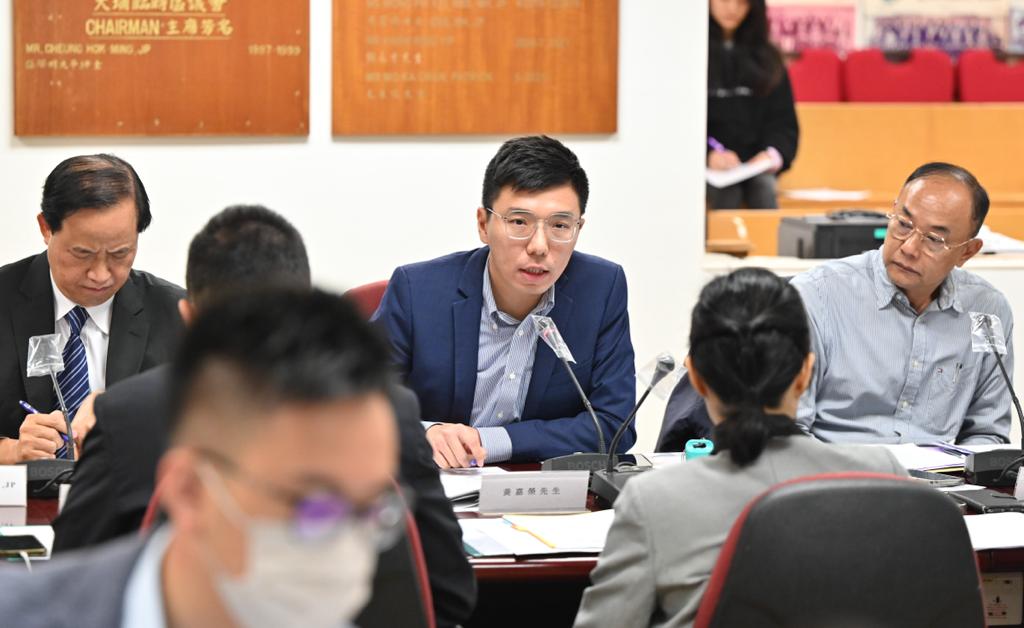 經民聯大埔區議員羅曉楓。 經民聯大埔區議員羅曉楓。