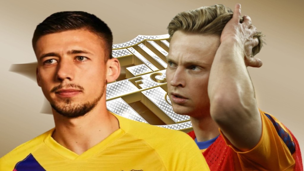 基文迪朗格勒(左)及法蘭基迪莊多數要離開巴塞。