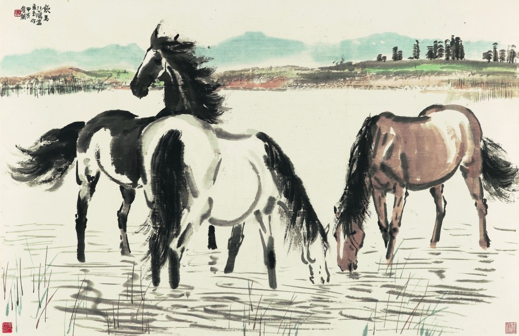 《飲馬》