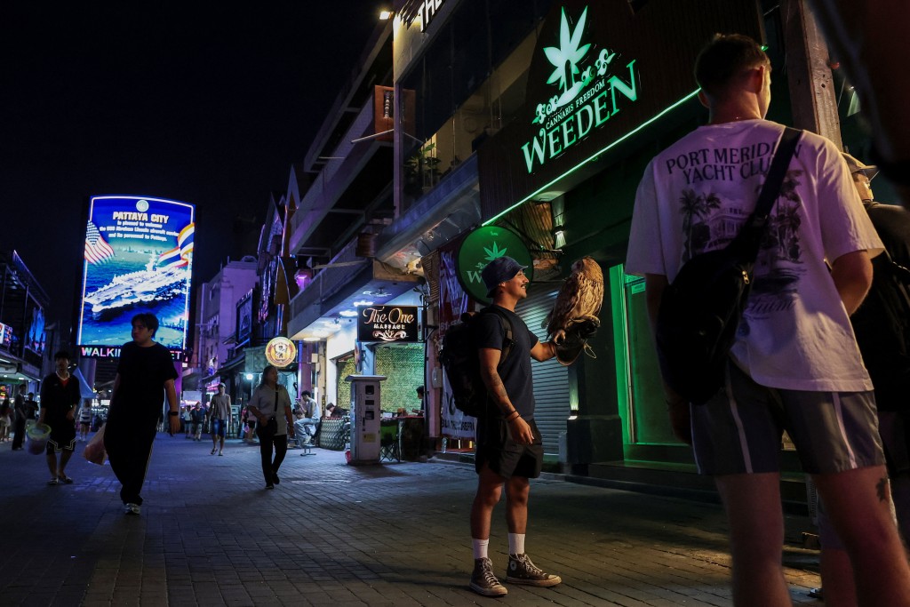 芭堤雅到处都有美军足迹。路透社