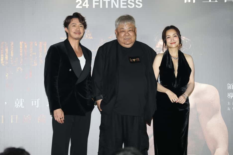 張繼聰、林雪、謝安琪合照。 張繼聰、林雪、謝安琪合照。