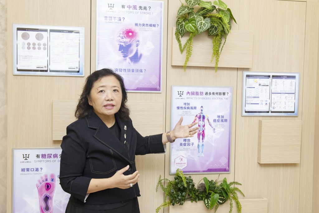 LIVE4WELL聯合創辦人黃敏詩(Miranda Wong)冀扭轉過往被動的醫療模式,引領公眾邁向主動預防的健康管理模式,長遠貢獻香港基層醫療及推動政策發展。 LIVE4WELL聯合創辦人黃敏詩(Miranda Wong)冀扭轉過往被動的醫療模式,引領公眾邁向主動預防的健康管理模式,長遠貢獻香港基層醫療及推動政策發展。