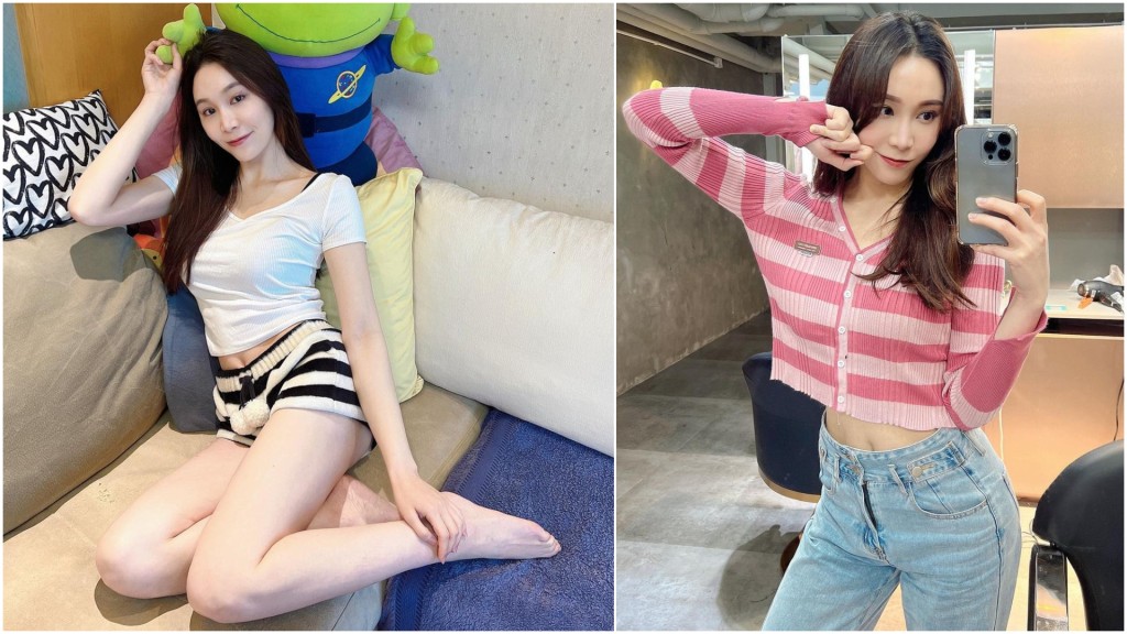 邓伊婷丰满身材迫爆白色贴身上衣 露纤瘦晒齐荫新发型劲可爱