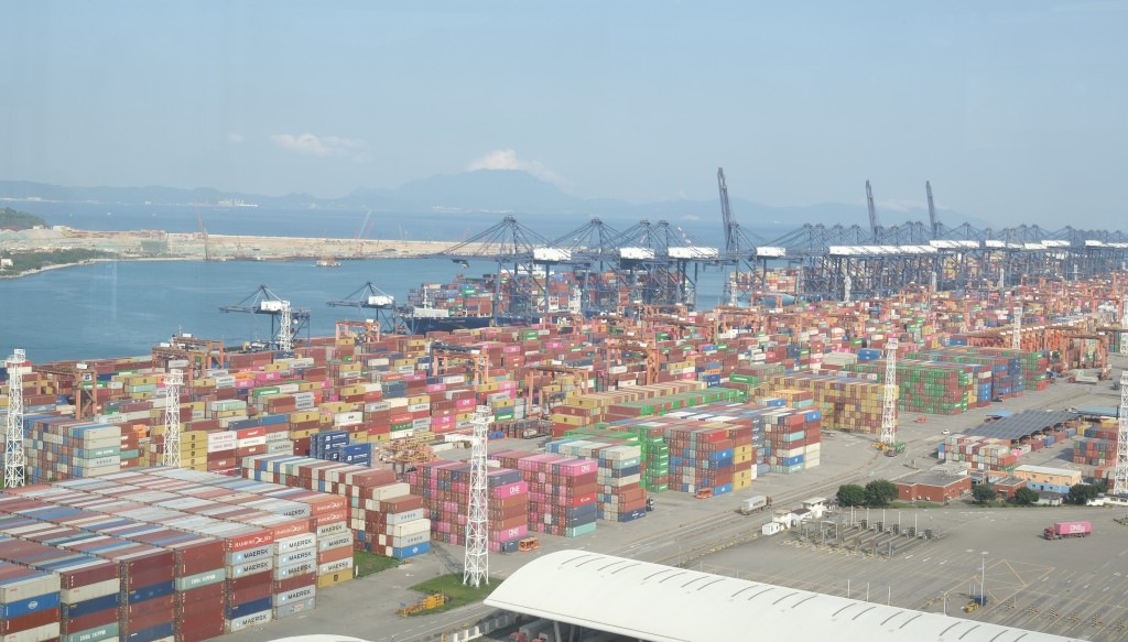 有學者指,廣東受貿易戰衝擊顯著,全年經濟增長目標或未能達到。中新社 有學者指,廣東受貿易戰衝擊顯著,全年經濟增長目標或未能達到。中新社