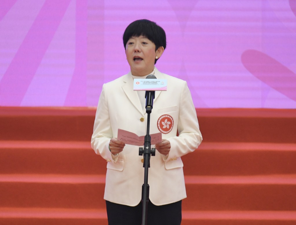 中國香港殘疾人奧委會會長馮馬潔嫻。