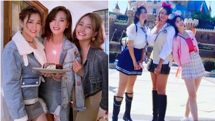 朱晨麗澄清生日飯局冇猛男只有靚女。