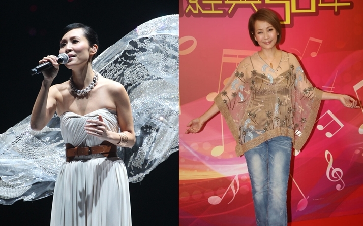 當年葉童曾爭唱電影主題曲《完全因你》,最後爭輸畀彭羚。