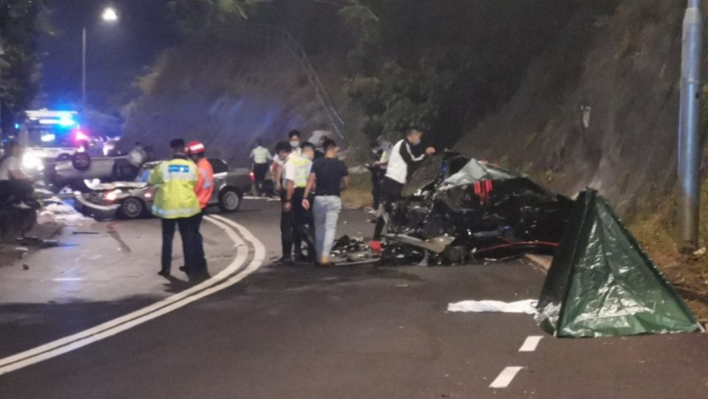 當日車禍造成2死2傷。資料圖片