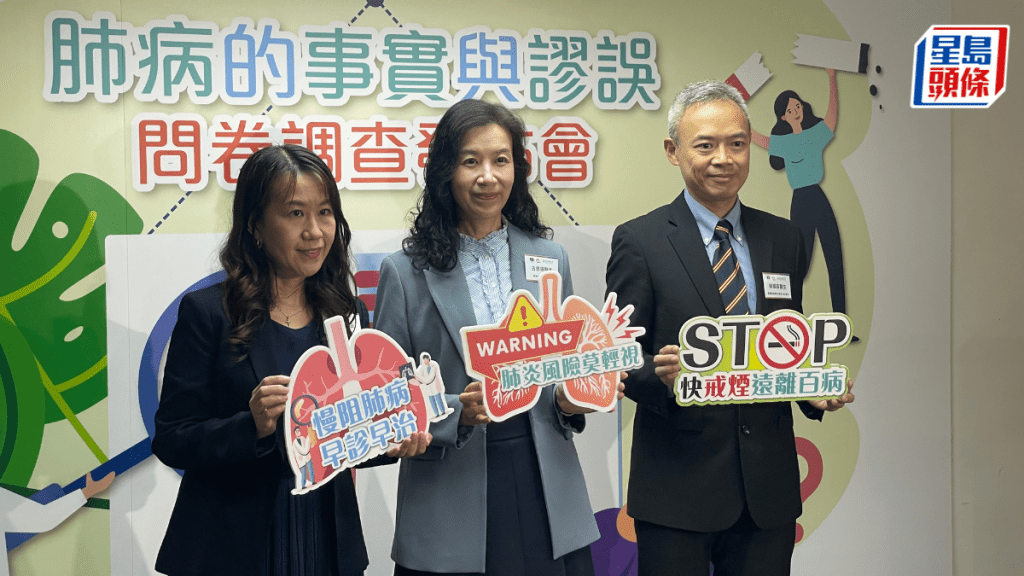 港人對肺炎認知不足 調查:僅兩成半人知是肺病頭號殺手
