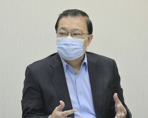 全國人大常委譚耀宗。資料圖片