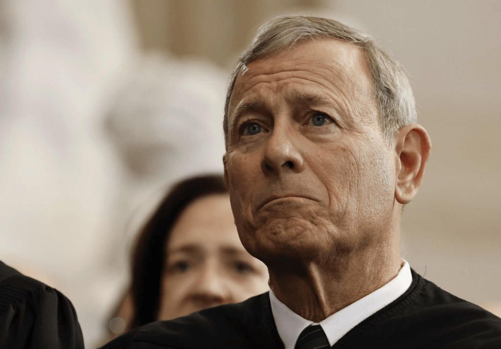 美最高法院首席大法官羅伯茨。美聯社