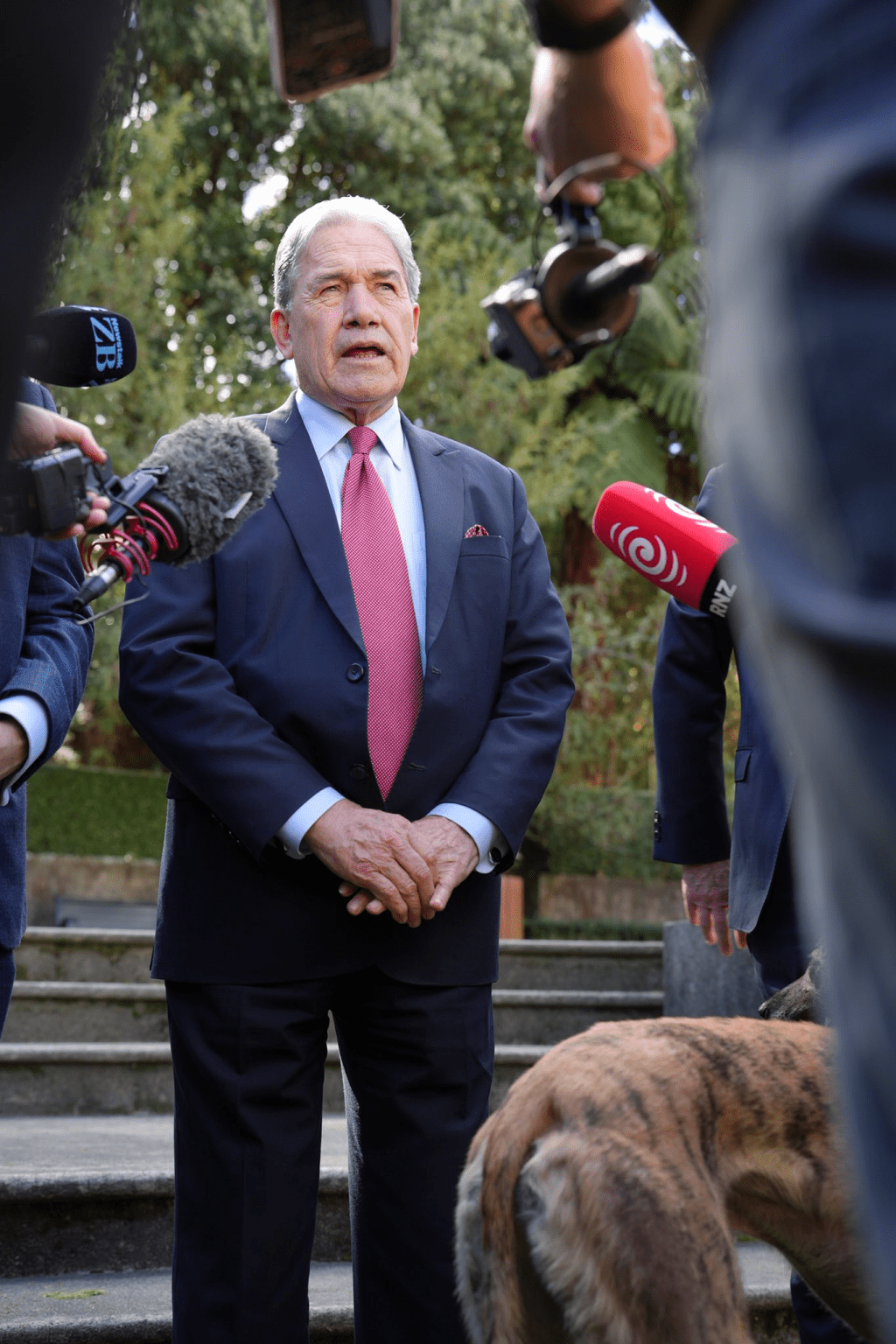 新西蘭外交部長皮特斯。 Winston Peters@FB