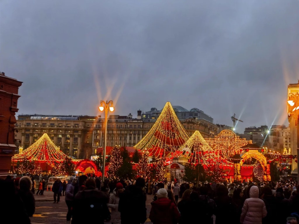 莫斯科的中國新年集市。小紅書@Stanislav