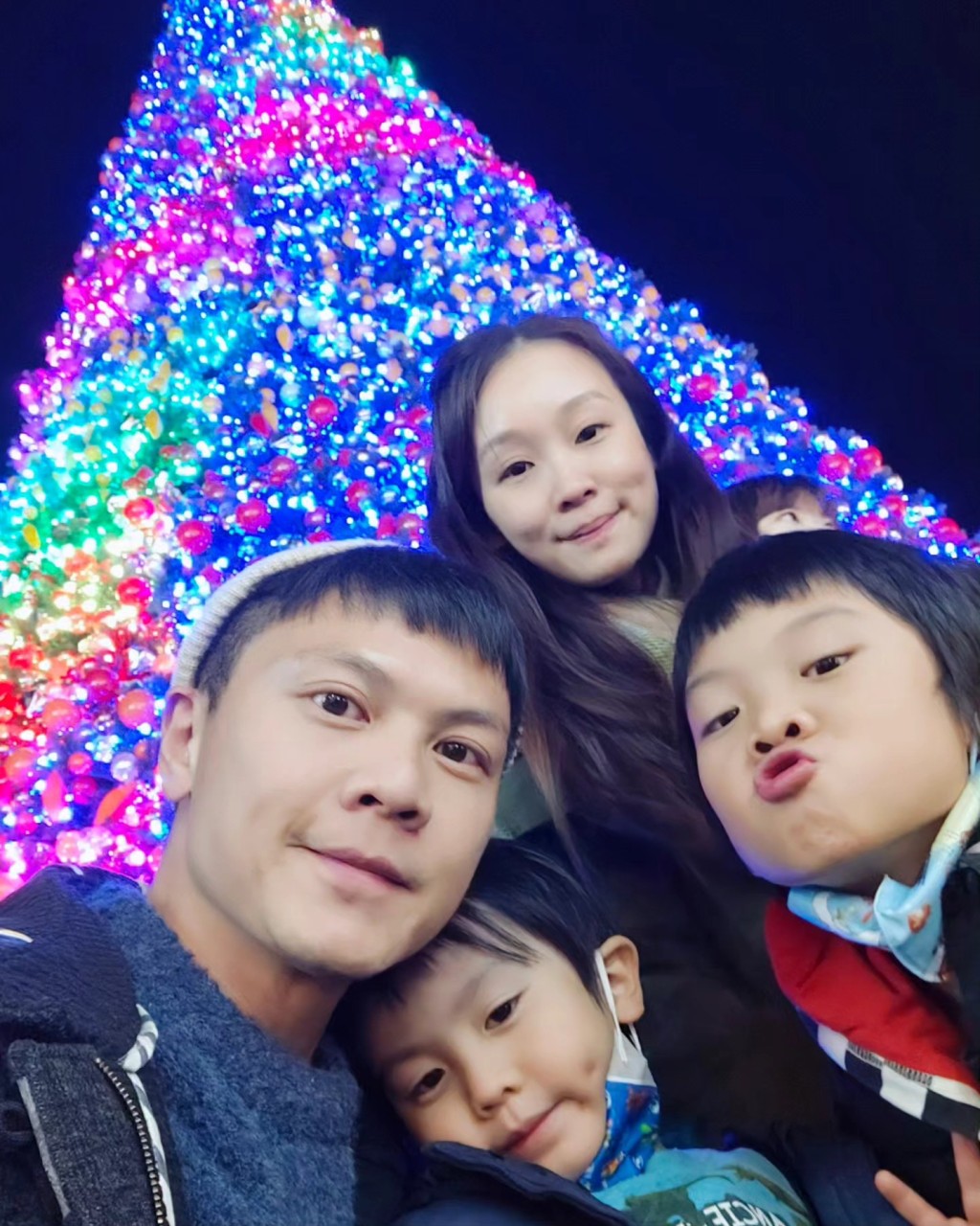 莫家淦老婆外形溫婉。 莫家淦老婆外形溫婉。