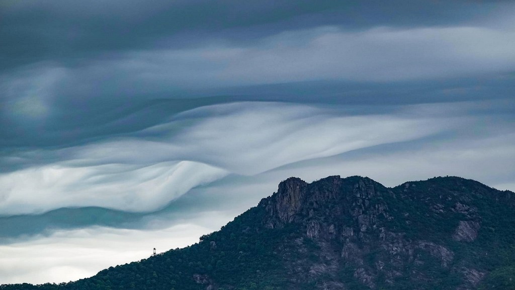 市民John Chow 在3月30日拍攝於獅子山。天文台FB圖片