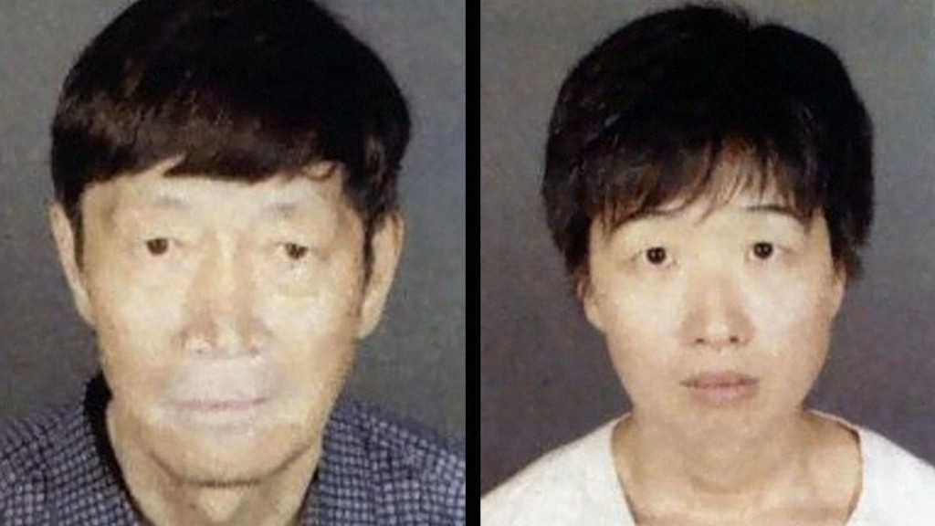 加州一對華人夫婦涉代孕騙局及虐待。左:Guojun Xuan,右:Silvia Zhang。 Arcadia Police Department