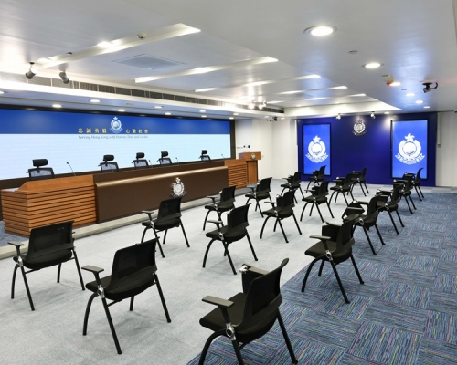 PPRB新傳媒招待室翻新。警方圖片