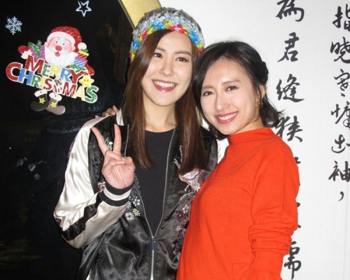 劉佩玥及龔嘉欣以行動打破不和傳聞。