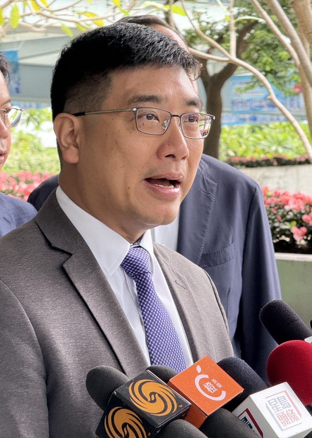 李浩然報名競逐連任。 李浩然報名競逐連任。