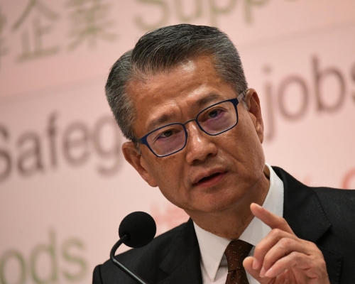 財政司司長陳茂波。