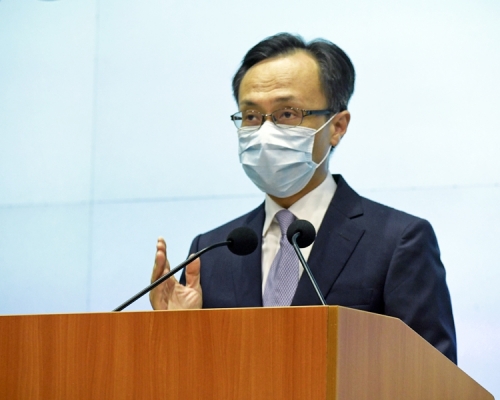 聶德權對檢測數字感到可喜,認為參與人數越多,則更有效可控制及結束疫情。資料圖片