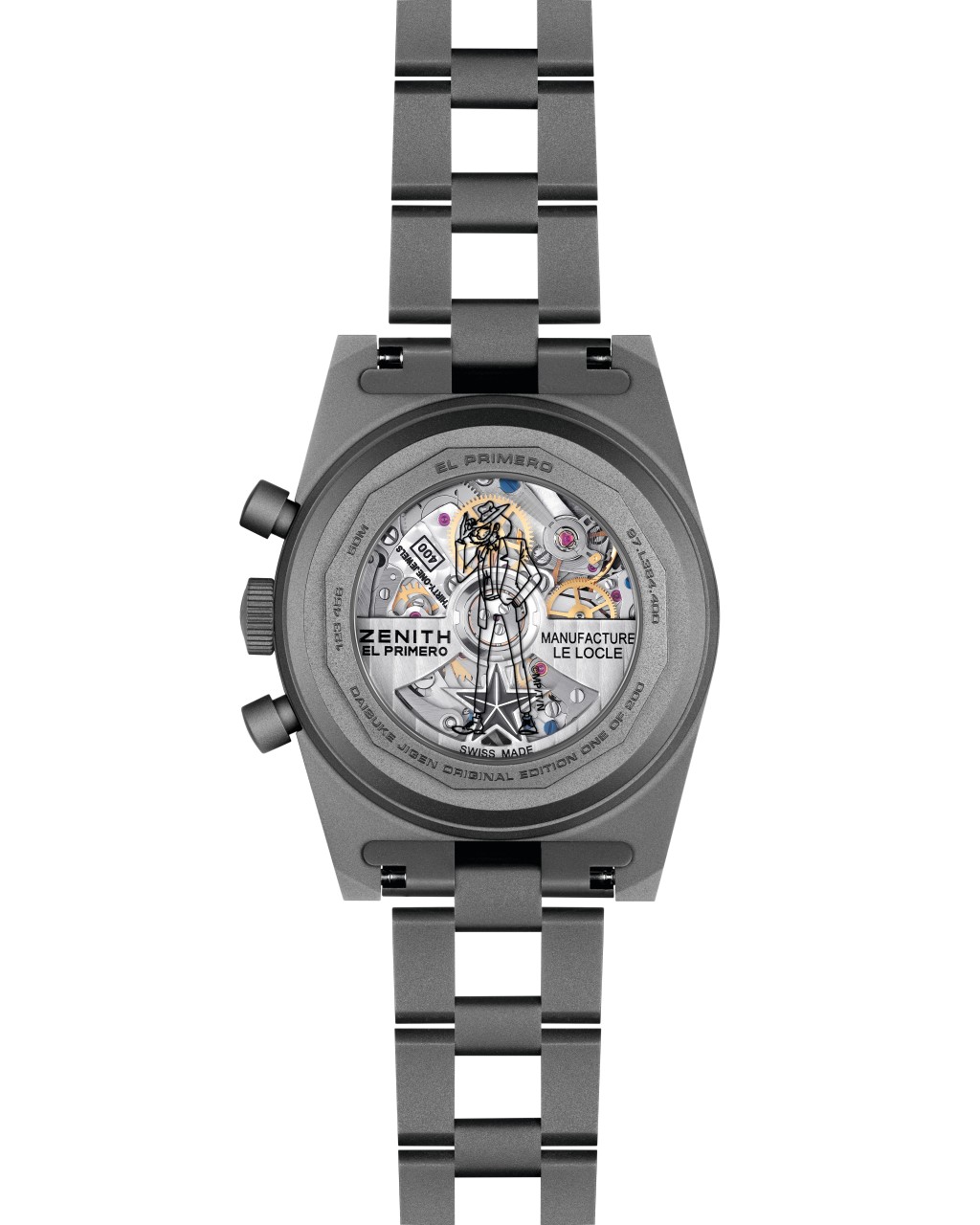 表底亦印有次元大介的图像。 