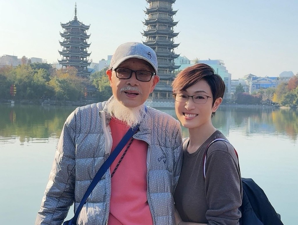 陳法蓉與爸爸已有多年沒到桂林。