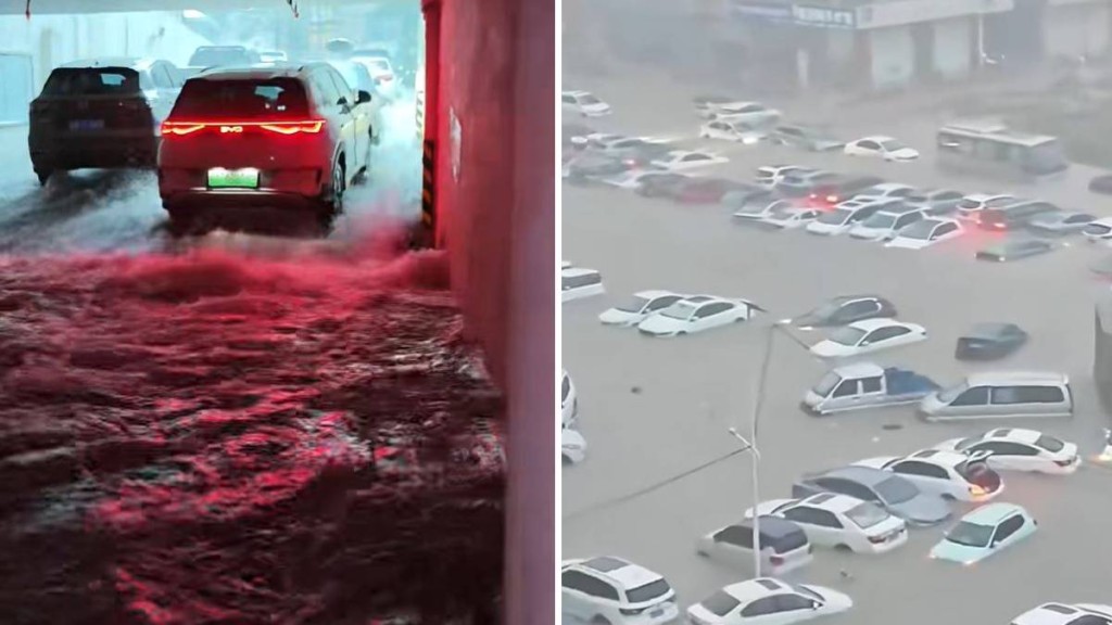 廣西欽州24小時降雨量達323.4毫米，約等於58個西湖水量。