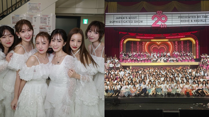 AKB48成軍20年184人集結  前田敦子與大島優子合體淚崩  「初代神7」獨欠她